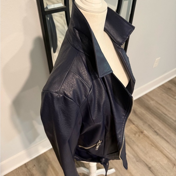 BB Dakota Navy Bomber Jacket - Picture 13 of 15